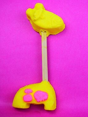 ❇️LUSH Elsie The Giraffe 2017 Easter DISCONTINUED Bubble Wand NWT